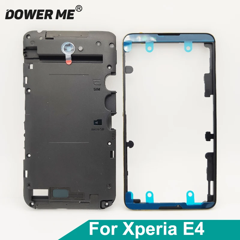 Передняя рамка для ЖК-экрана Dower Me, задняя крышка для Sony Xperia E4 E2003 E2033
Передняя рамка для ЖК-экрана Dower Me, задняя крышка для Sony Xperia E4 E2003 E2033