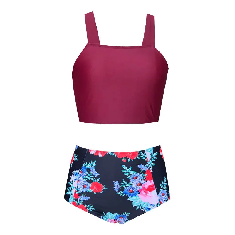 Floral Print High Waist Bikini Sets Swimsuit Women Sexy Tank Top Two Pieces Swimwear 2021 New Girl Beach Bathing Suits
Floral Print High Waist Bikini Sets Swimsuit Women Sexy Tank Top Two Pieces Swimwear 2021 New Girl Beach Bathing Suits