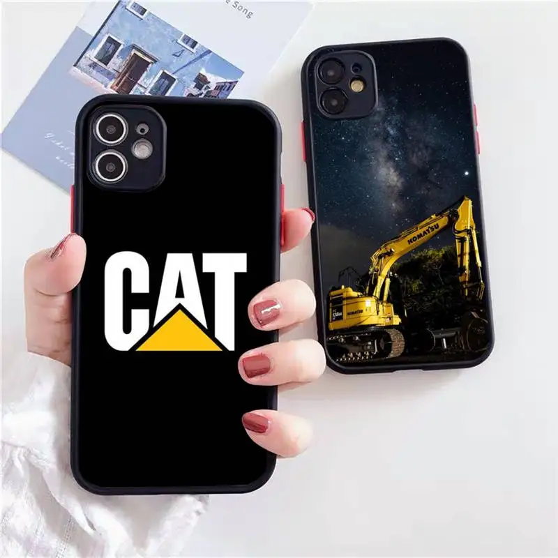 excavator caterpillars Phone Case Matte Transparent For iPhone 12 Mini 11 Pro XR XS Max 7 8 Plus
excavator caterpillars Phone Case Matte Transparent For iPhone 12 Mini 11 Pro XR XS Max 7 8 Plus