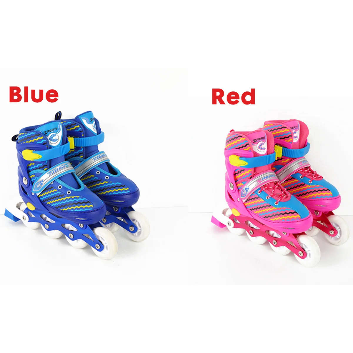 Adjustable Size Inline Skates Shoes For Kids PU Flashing 4 Wheels Roller Skates Children Roller Skating Shoes Sneakers Boots
Adjustable Size Inline Skates Shoes For Kids PU Flashing 4 Wheels Roller Skates Children Roller Skating Shoes Sneakers Boots