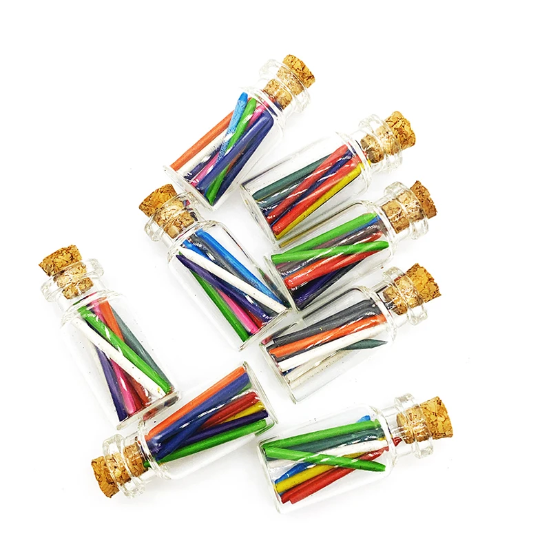 1 Bottle 1/12 Scale Dollhouse Mini Writable Colored Crayons for Doll House Stationery Accessories New 
1 Bottle 1/12 Scale Dollhouse Mini Writable Colored Crayons for Doll House Stationery Accessories New