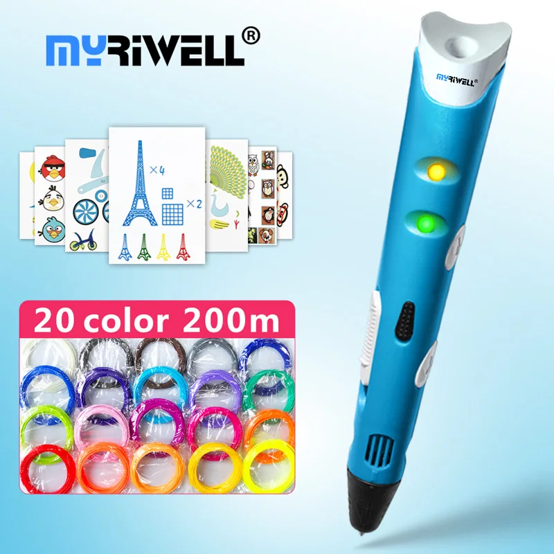3d ручка myriwell 1 75 мм АБС/пла нить модель креативный 3D принтер волшебная лучший