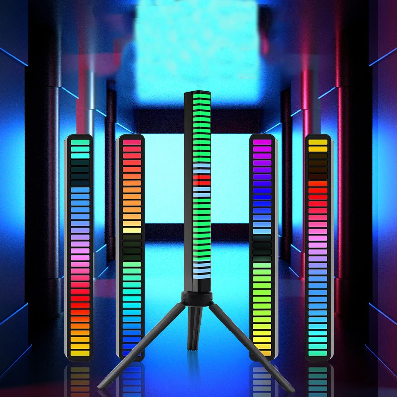 LED Sound Control Pickup Light Lamp Bar RGB Music Sound Control Lamp App Control Music Rhythm Light Music Atmosphere Lamp
LED Sound Control Pickup Light Lamp Bar RGB Music Sound Control Lamp App Control Music Rhythm Light Music Atmosphere Lamp