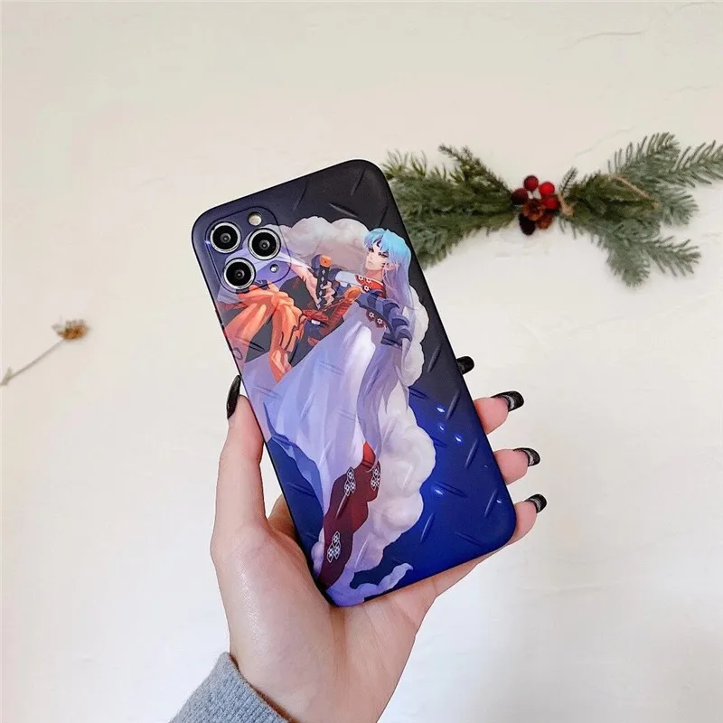 Japanese manga Inuyasha Sesshoumaru Phone Case For iphone 11 Pro Max 12 Pro Mini XR XS 8 X 7 Plus SE 2020 Soft Silicone Cover
Japanese manga Inuyasha Sesshoumaru Phone Case For iphone 11 Pro Max 12 Pro Mini XR XS 8 X 7 Plus SE 2020 Soft Silicone Cover