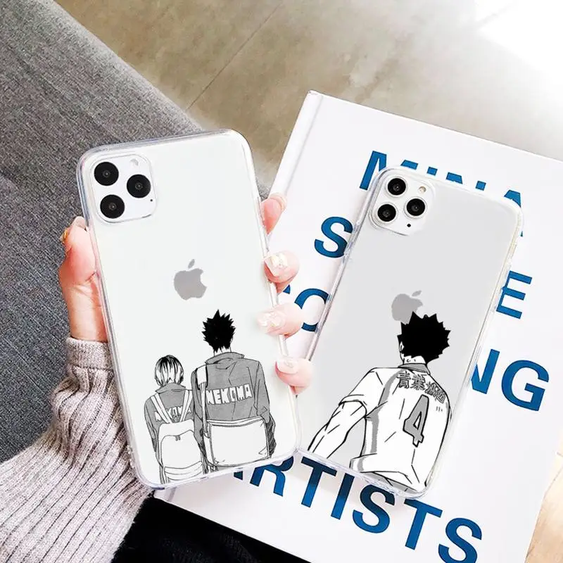 Cute Japan Anime Oya Haikyuu Phone Case Transparent Clear for iPhone 11 12 mini pro XS MAX 7 8 6 6S Plus X 5S SE 2020 XR
Cute Japan Anime Oya Haikyuu Phone Case Transparent Clear for iPhone 11 12 mini pro XS MAX 7 8 6 6S Plus X 5S SE 2020 XR