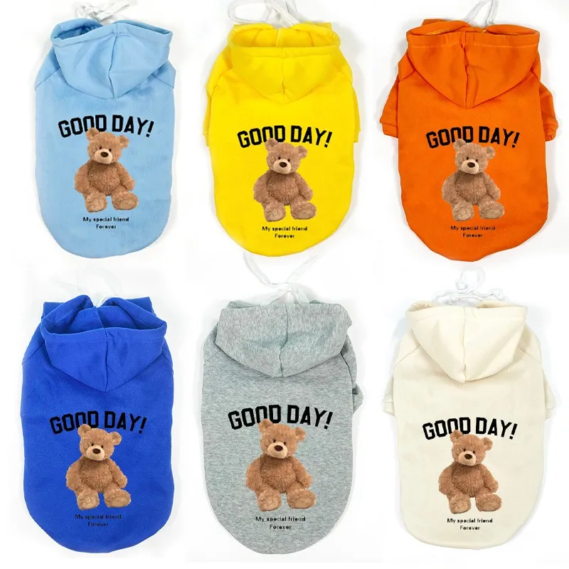 Winter Dog Hoodies Cute Bear Pet Dog Clothes Drawstring For Small Medium Large Pet Dogs Sweatshirt Chihuahua French Bulldog Coat
Winter Dog Hoodies Cute Bear Pet Dog Clothes Drawstring For Small Medium Large Pet Dogs Sweatshirt Chihuahua French Bulldog Coat
