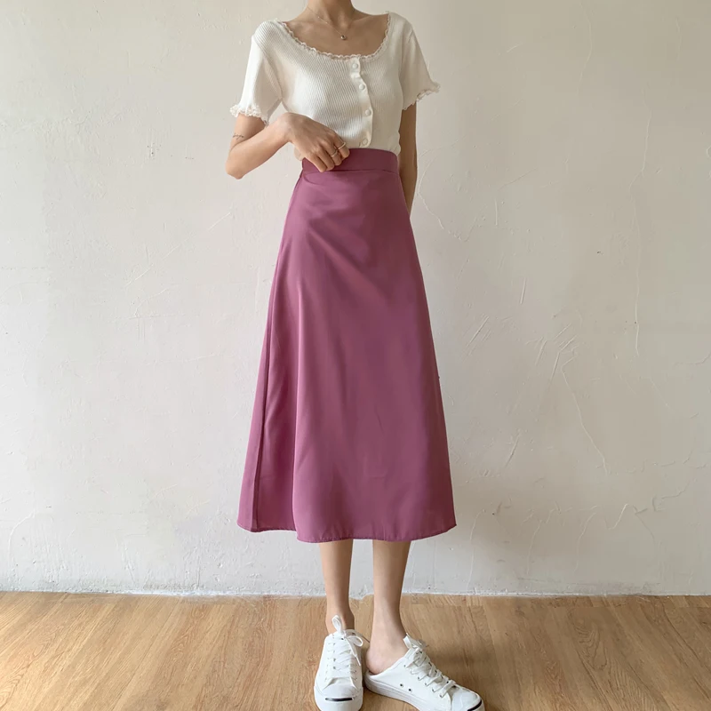 Женская элегантная офисная юбка А-силуэта, модные однотонные офисные юбки с высокой талией для вечерние
Женская элегантная офисная юбка А-силуэта, модные однотонные офисные юбки с высокой талией для вечерние