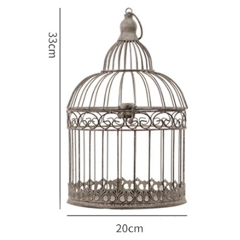 1 Pcs Bird Cage Wrought Iron Decoration Home Living Room Decoration & 1 Pcs Handmade Wicker Rattan Basket with Handle
1 Pcs Bird Cage Wrought Iron Decoration Home Living Room Decoration & 1 Pcs Handmade Wicker Rattan Basket with Handle