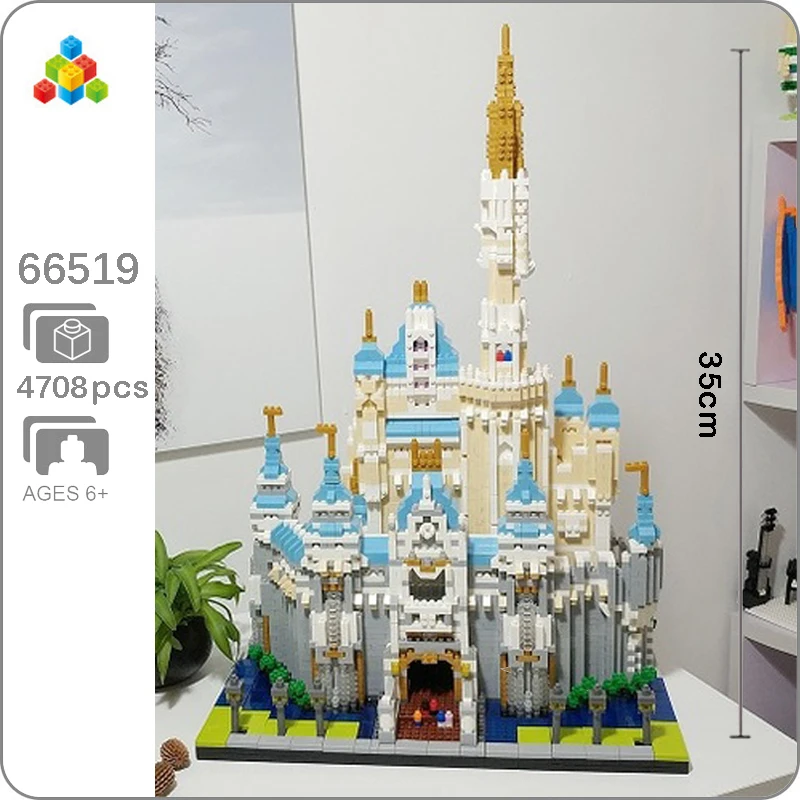 YZ 66519 Architecture Amusement Park Big Castle Garden 3D Model DIY 4708pcs Mini Building Diamond Small Blocks Bricks Toy no Box
YZ 66519 Architecture Amusement Park Big Castle Garden 3D Model DIY 4708pcs Mini Building Diamond Small Blocks Bricks Toy no Box