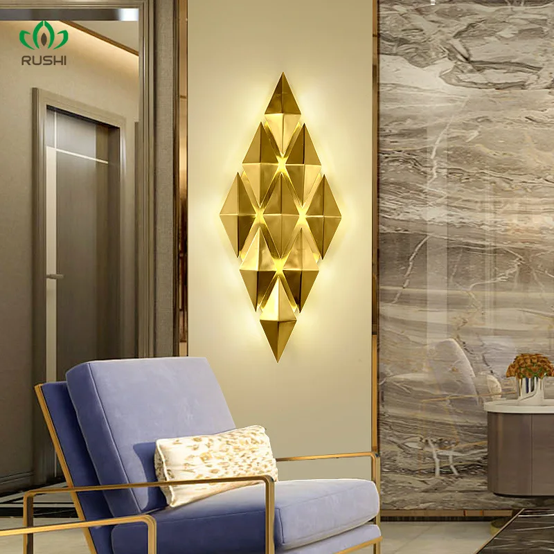 Nordic Creative Foyer Gold Led Wall Lamps Light Bedroom Bedside Aisle Wall Sconce Surface Mount Nordic Loft Wall Decoration
Nordic Creative Foyer Gold Led Wall Lamps Light Bedroom Bedside Aisle Wall Sconce Surface Mount Nordic Loft Wall Decoration