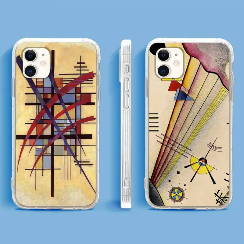 Wassily Kandinsky Abstract Artistic Phone Case For iPhone 13 12 11Pro Max 11 XR XS Max X Mini 8 7 6 SE 2020 Transparent Cover
Wassily Kandinsky Abstract Artistic Phone Case For iPhone 13 12 11Pro Max 11 XR XS Max X Mini 8 7 6 SE 2020 Transparent Cover