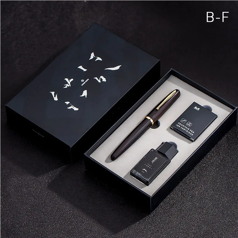 HongDian Natural Wood Fountain Pen EF/ F Nib Handcrafted Sandalwood Pen Case Set
HongDian Natural Wood Fountain Pen EF/ F Nib Handcrafted Sandalwood Pen Case Set