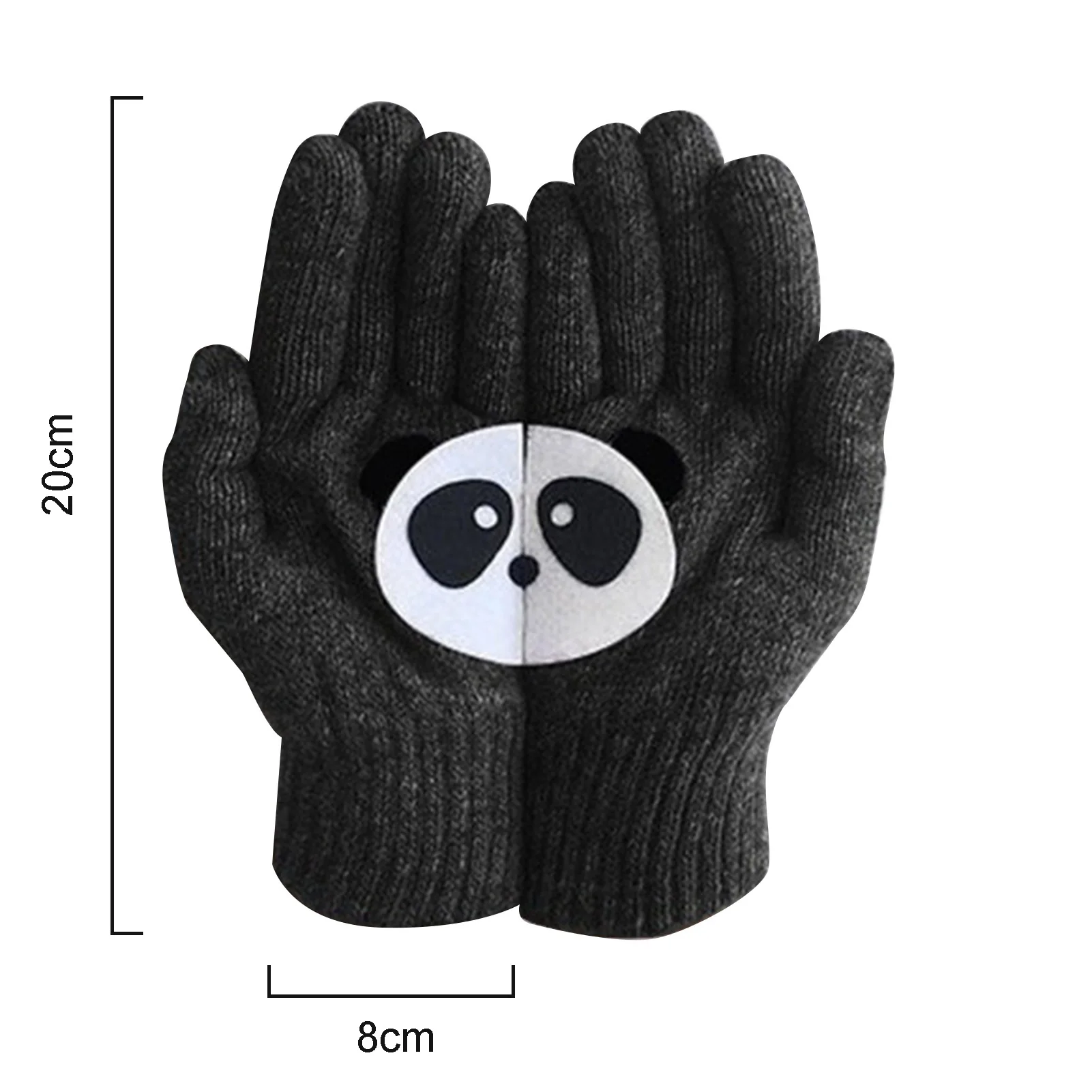 1 Pair Women Cartoon Bear Knitted Gloves Winter Outdoor Warm Thickened Mittens
1 Pair Women Cartoon Bear Knitted Gloves Winter Outdoor Warm Thickened Mittens
