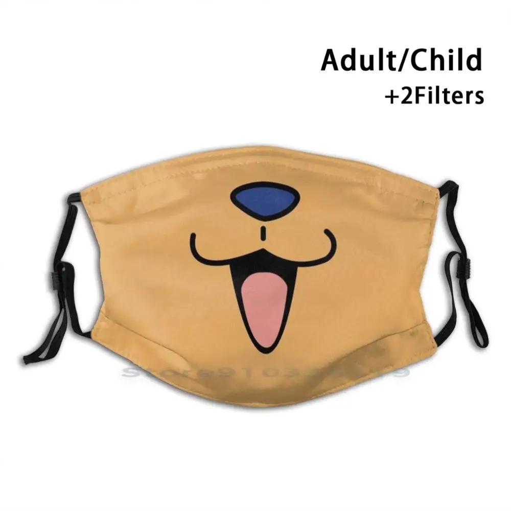 

Chopper Smile Mouth Reusable Mouth Face Mask With Filters Kids One Piece Anime Video Game Video Games Luffy Ghibli Totoro