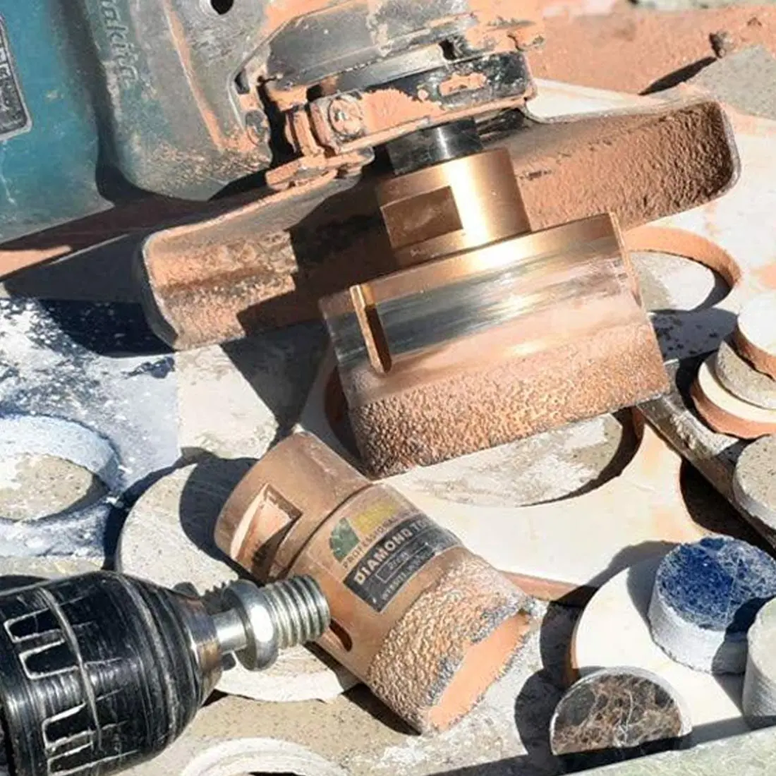 Drill Bit 20mm-60mm M14 Thread Vacuum Brazed Drilling Core Bits Dry/Wet Diamond for Tile Hole Saw Stone Drill Bit Crown Drilling
Drill Bit 20mm-60mm M14 Thread Vacuum Brazed Drilling Core Bits Dry/Wet Diamond for Tile Hole Saw Stone Drill Bit Crown Drilling