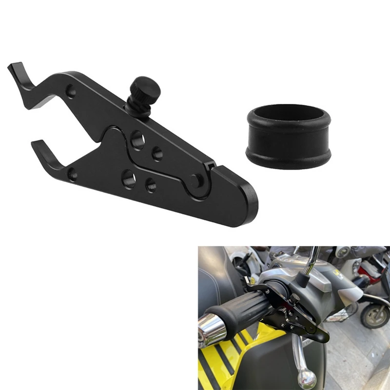 Motorcycle Cruise Control Throttle Lock Assist Retainer Wrist Grip Universal Black
Motorcycle Cruise Control Throttle Lock Assist Retainer Wrist Grip Universal Black