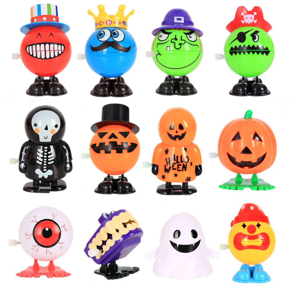 1pc Halloween Clockwork Wind-up Skip Jumping Pumpkin Horrible Skull Toy Random for Children Kids Education Toys Gift
1pc Halloween Clockwork Wind-up Skip Jumping Pumpkin Horrible Skull Toy Random for Children Kids Education Toys Gift