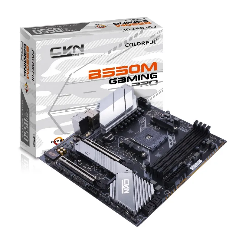 Colorful CVN B550M GAMING PRO V14 & AMD CPU Ryzen 7 PRO 4750G &Kingston DDR4 8GB*2 Combination Kit M.2 USB3.0 Socket AM4 M-ATX
Colorful CVN B550M GAMING PRO V14 & AMD CPU Ryzen 7 PRO 4750G &Kingston DDR4 8GB*2 Combination Kit M.2 USB3.0 Socket AM4 M-ATX
