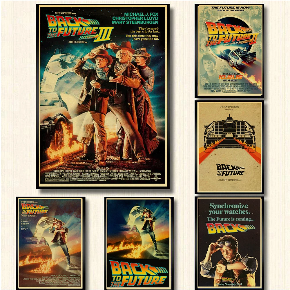Sci-fi Back To Future Film Retro Poster Decor Wall Canvas Painting Home Bar Art Print Decor Wall Art Abstract Vintage Room Decor
Sci-fi Back To Future Film Retro Poster Decor Wall Canvas Painting Home Bar Art Print Decor Wall Art Abstract Vintage Room Decor