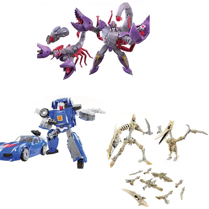 Hasbro Transformers Toys War for Cybertron Kingdom Series Deluxe Scorponok Tracks Eingfinger Action Figures Christmas Gift
Hasbro Transformers Toys War for Cybertron Kingdom Series Deluxe Scorponok Tracks Eingfinger Action Figures Christmas Gift
