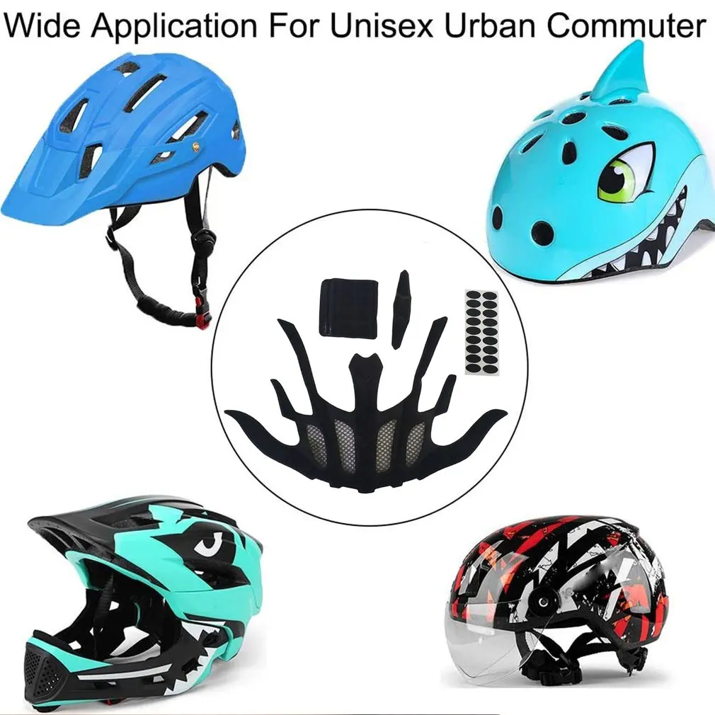 Universal Bat Helmet Pad Kit Bicycle Replacement Universal Foam Pad Set Suitable for Bicycle Motorcycle Riding Helmet Foam Pad
Universal Bat Helmet Pad Kit Bicycle Replacement Universal Foam Pad Set Suitable for Bicycle Motorcycle Riding Helmet Foam Pad