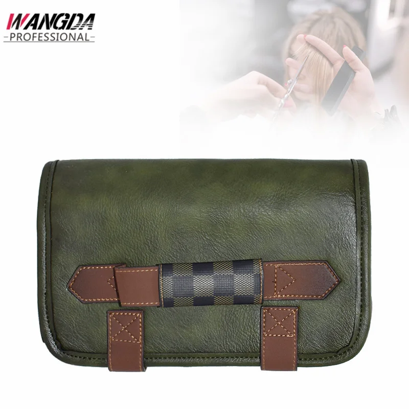 High-Quality Leather Barber Briefcase Scissors Bag Hairdressing Tool Bag Hair Styling Makeup Tools Large Capacity Portable Bag
High-Quality Leather Barber Briefcase Scissors Bag Hairdressing Tool Bag Hair Styling Makeup Tools Large Capacity Portable Bag