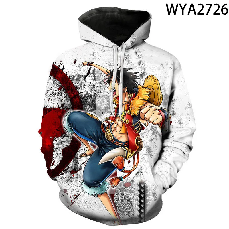 2020 New Cartoon Anime One Piece Luffy Hoodies Men Women Children 3D Print Sweatshirts Boy Girl Kids Cool Hooded Pullover
2020 New Cartoon Anime One Piece Luffy Hoodies Men Women Children 3D Print Sweatshirts Boy Girl Kids Cool Hooded Pullover