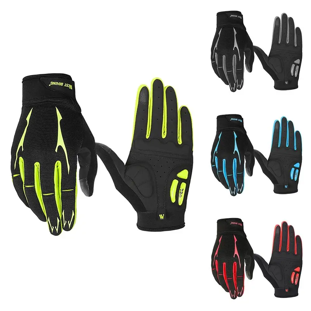 Outdoor Full Finger Cycling Gloves Unisex Sports Thermal Shock Absorption Touch Screen Gear Gloves
Outdoor Full Finger Cycling Gloves Unisex Sports Thermal Shock Absorption Touch Screen Gear Gloves