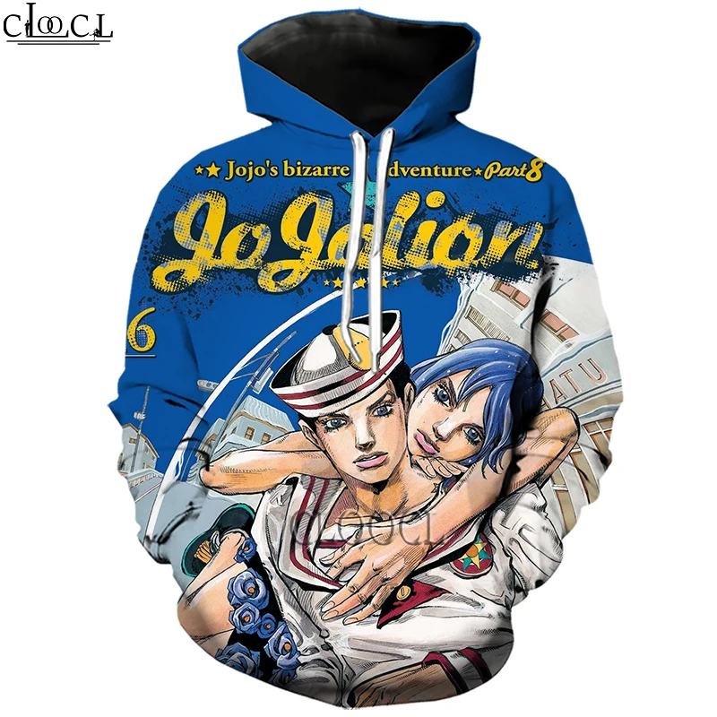 HX Newest Anime JoJo's Bizarre Adventure Hoodie Men Women Autumn Hoody 3D Print Fashion Harajuku Casual Tracksuit Drop Shipping
HX Newest Anime JoJo's Bizarre Adventure Hoodie Men Women Autumn Hoody 3D Print Fashion Harajuku Casual Tracksuit Drop Shipping