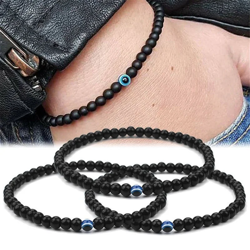 2021 Polish Natural Fashion Bead Stone Polished Stone Men's Bracelet Evil Eye 6 Mm Glossy Glass Bead Bracelet
2021 Polish Natural Fashion Bead Stone Polished Stone Men's Bracelet Evil Eye 6 Mm Glossy Glass Bead Bracelet