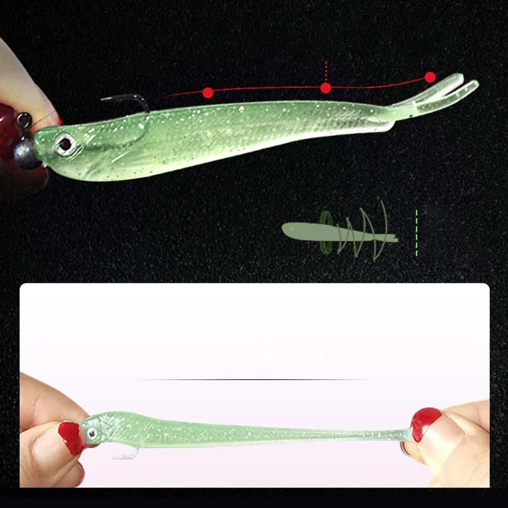 Cluster Lure Fishing Bait Pesca Jig Head T Tail WobblerSea Bass Leurre Tackle Cluster Soft Lure Fishing Bait Fish Tackle Accs
Cluster Lure Fishing Bait Pesca Jig Head T Tail WobblerSea Bass Leurre Tackle Cluster Soft Lure Fishing Bait Fish Tackle Accs