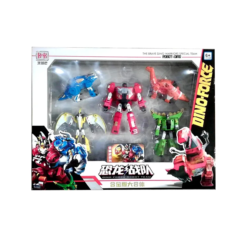 Экшн-фигурки TAKARA TOMY Dinosaur Force Robot тираннозавр Rex Triceratops Pterosauria Brachiosaurus игрушки-модели