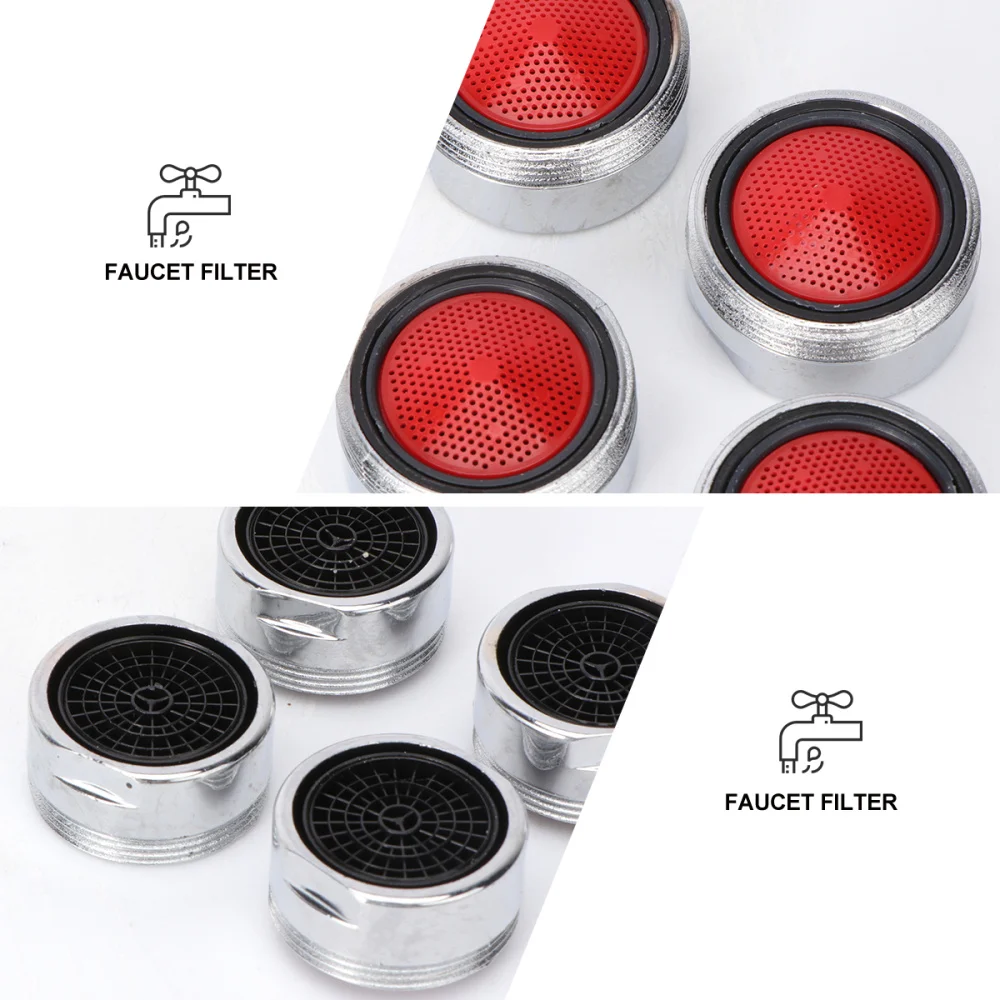 6pcs 24mm Small Threaded Aerator Bubbler Sprayer Water Saving Filter Nozzle Polished Filter for Kitchen
6pcs 24mm Small Threaded Aerator Bubbler Sprayer Water Saving Filter Nozzle Polished Filter for Kitchen