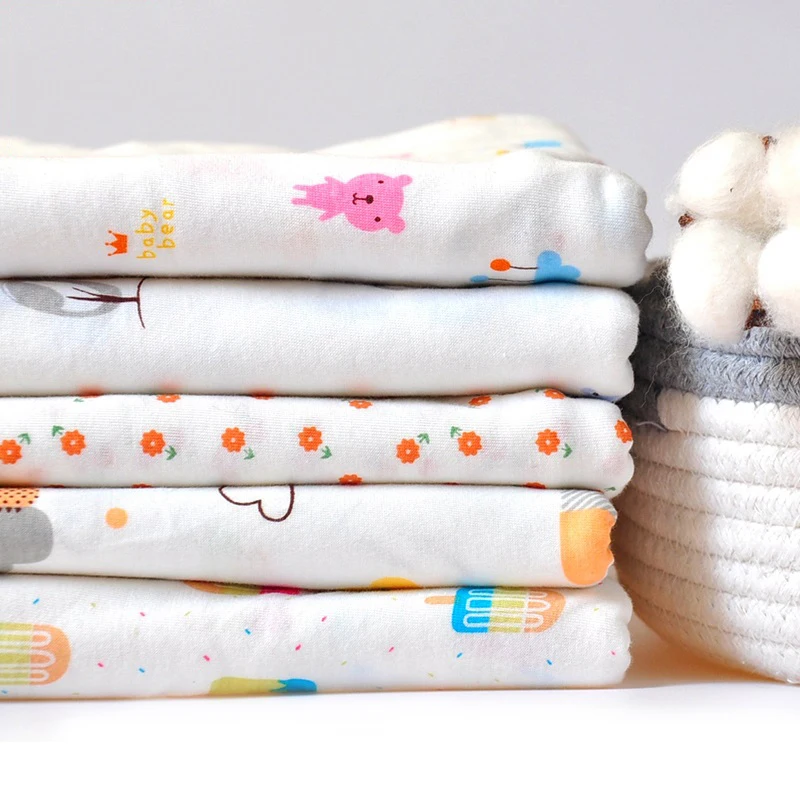 New Prints Baby Cotton Knitting Fabric by Half Meter DIY Sewing Uphostery Clothing Other Fabric Jersey Printed Cartoon Plain
New Prints Baby Cotton Knitting Fabric by Half Meter DIY Sewing Uphostery Clothing Other Fabric Jersey Printed Cartoon Plain