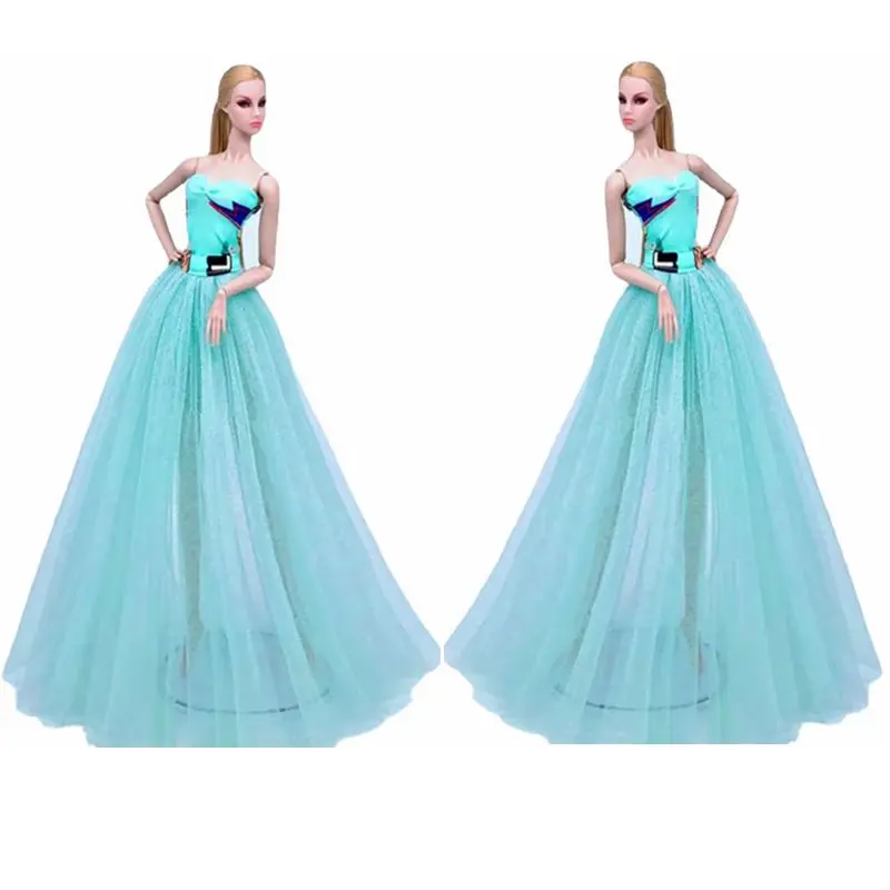 Кукольная одежда Blue 1/6 BJD 2 шт./компл. бикини и юбка для куклы Барби купания