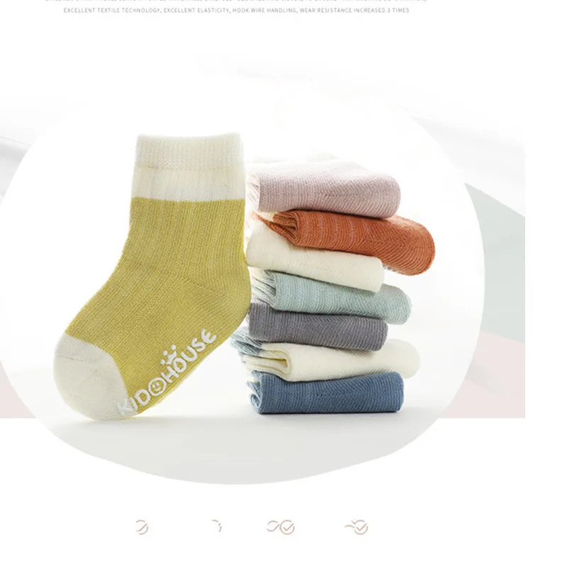 Baby Socks Newborn Girl and Boy 0-3 Years Old Cotton Warm Autumn Winter Anti Slip Patchwork Candy Colors Casual
Baby Socks Newborn Girl and Boy 0-3 Years Old Cotton Warm Autumn Winter Anti Slip Patchwork Candy Colors Casual