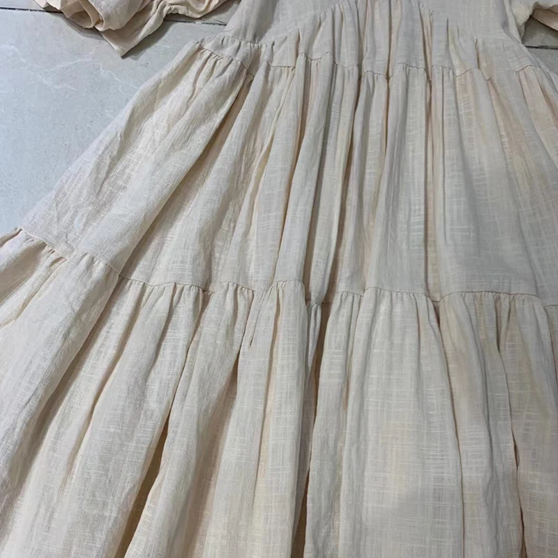 VGH Casual Loose Solid Dress For Women V Neck Puff Short Sleeve High Waist Ruched Slim Mini Dresses Female 2021 Fashion Clothing
VGH Casual Loose Solid Dress For Women V Neck Puff Short Sleeve High Waist Ruched Slim Mini Dresses Female 2021 Fashion Clothing