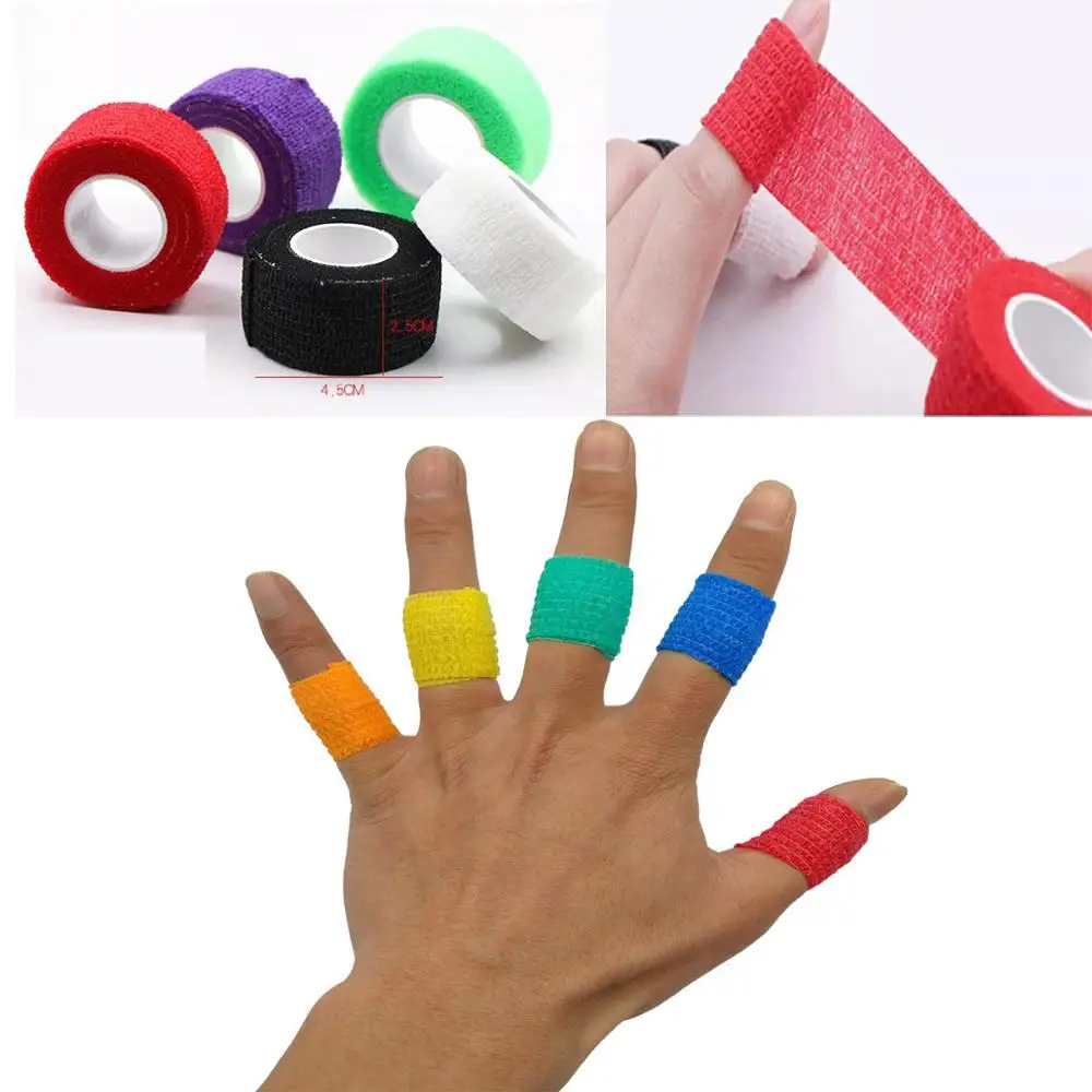 2.5CMx4.6M Finger Self Adhesive Bandage Elastic Cohesive Flexible Bandage Non-woven Bandage Sport tape Adhesive Elastic Bandage
2.5CMx4.6M Finger Self Adhesive Bandage Elastic Cohesive Flexible Bandage Non-woven Bandage Sport tape Adhesive Elastic Bandage