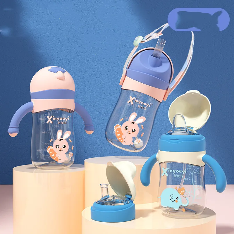 Tritan Baby Feeding Cup Drink Water Children Learn Feed Training Drinking Bottle Kids Duck Billed Straw Infant Feeding Products
Tritan Baby Feeding Cup Drink Water Children Learn Feed Training Drinking Bottle Kids Duck Billed Straw Infant Feeding Products
