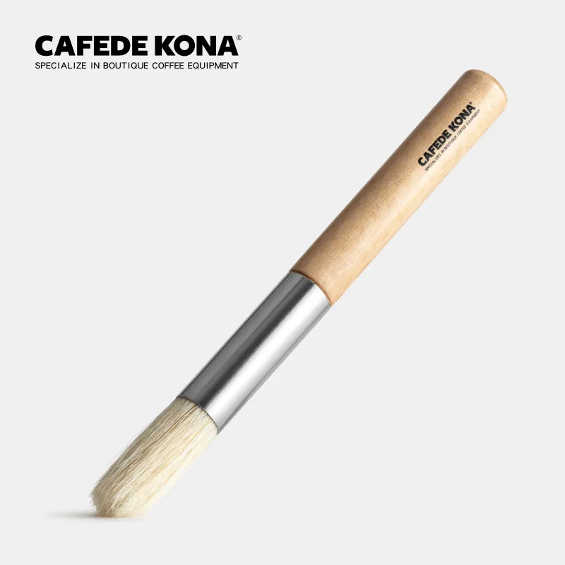 CAFEDE KONA Wooden handle cleaning brush grinder cleaning brush cafe bar household coffee brush
CAFEDE KONA Wooden handle cleaning brush grinder cleaning brush cafe bar household coffee brush