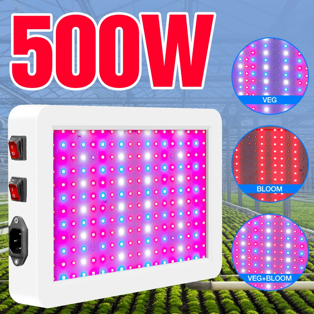 SPSCL LED Full Spectrum Plant Growth Lamp 300W 500W LED Grow Light Waterproof LED Greenhouse Light Flowers Seedling Phyto Lamp
SPSCL LED Full Spectrum Plant Growth Lamp 300W 500W LED Grow Light Waterproof LED Greenhouse Light Flowers Seedling Phyto Lamp
