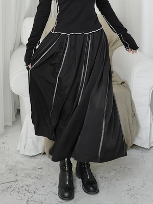 Women's Skirt Fashion Summer New Fashion Large White Edge Decoration Leisure Trend Summer Fashion Women's New Leisure
Women's Skirt Fashion Summer New Fashion Large White Edge Decoration Leisure Trend Summer Fashion Women's New Leisure