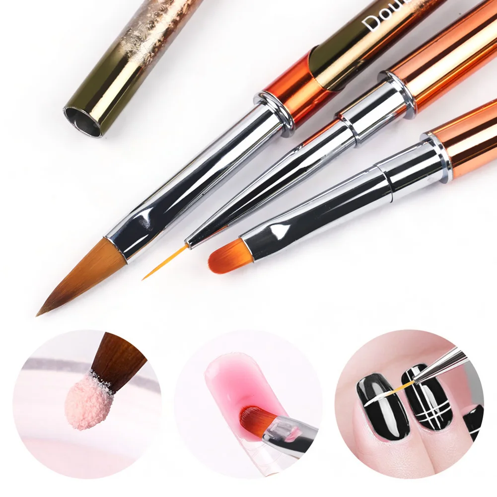 Double Head Nail Dotting Painting Draw Liner Art Liner Brush Acrylic Gel Polish Liner Flat Reusable Pen Nail Art Manicure Kit
Double Head Nail Dotting Painting Draw Liner Art Liner Brush Acrylic Gel Polish Liner Flat Reusable Pen Nail Art Manicure Kit