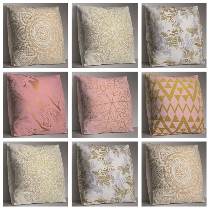 Boho Pillows Mandala Bohemian Pillowcase Cushion Cover Polyester Decorative Double Sides Throw Pillow Covers
Boho Pillows Mandala Bohemian Pillowcase Cushion Cover Polyester Decorative Double Sides Throw Pillow Covers