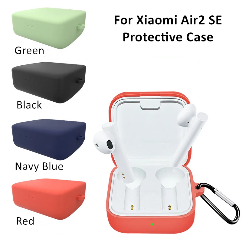 For Xiaomi Mi Air2 SE Case Protective Cover Wireless Bluetooth Earphone Case mi air2 se Soft Silicone Sleeve With Keychain
For Xiaomi Mi Air2 SE Case Protective Cover Wireless Bluetooth Earphone Case mi air2 se Soft Silicone Sleeve With Keychain