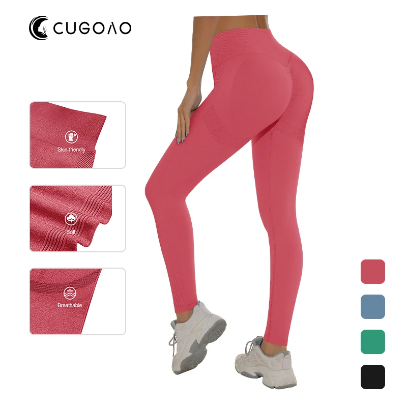 CUGOAO New Yoga Pants Women Leggings For Fitness High Waist Long Pants Women Hip Push UP Tights Female Gym Sportswear Clothing
CUGOAO New Yoga Pants Women Leggings For Fitness High Waist Long Pants Women Hip Push UP Tights Female Gym Sportswear Clothing