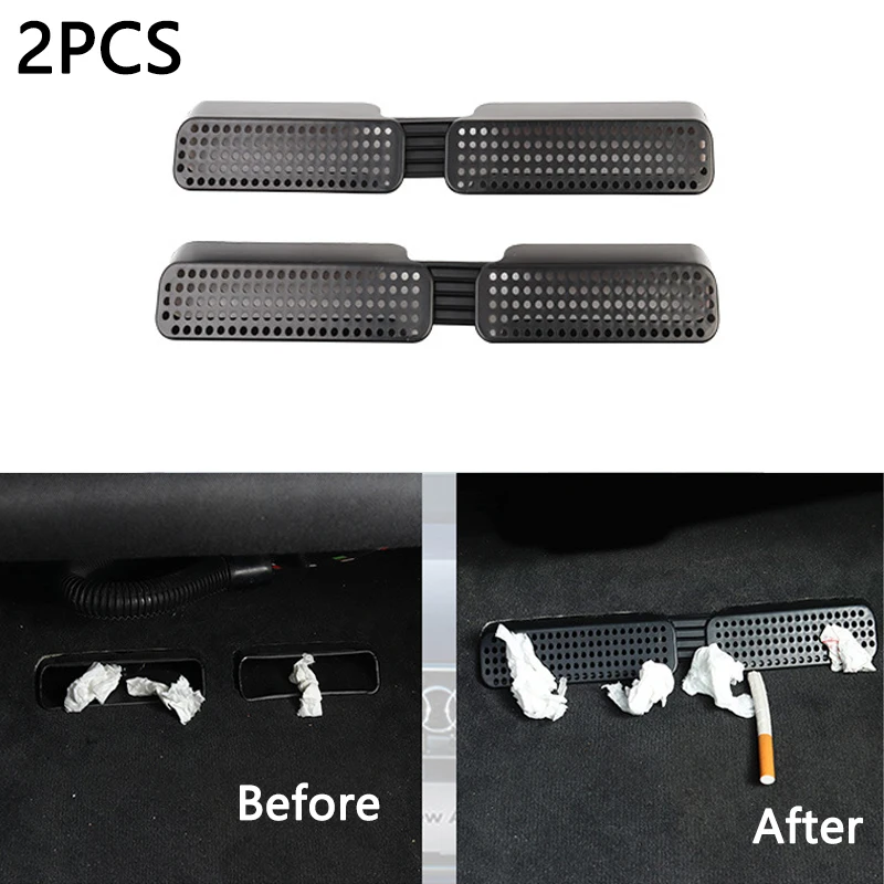 2PCS Car Under Seat AC Air Conditioner Duct Vent Outlet Grill Protective Cover for Audi Q5L A6L Styling Interior Accessories
2PCS Car Under Seat AC Air Conditioner Duct Vent Outlet Grill Protective Cover for Audi Q5L A6L Styling Interior Accessories