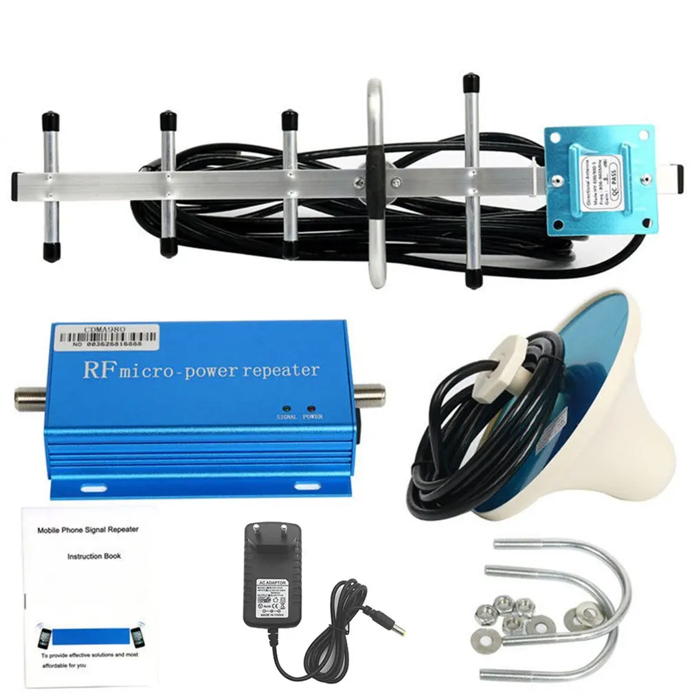 850MHz CDMA Cell Phone Signal 3G 4G Repeater Booster Amplifier Extender+Yagi Phone Signal UK US EU AU TYPE
850MHz CDMA Cell Phone Signal 3G 4G Repeater Booster Amplifier Extender+Yagi Phone Signal UK US EU AU TYPE