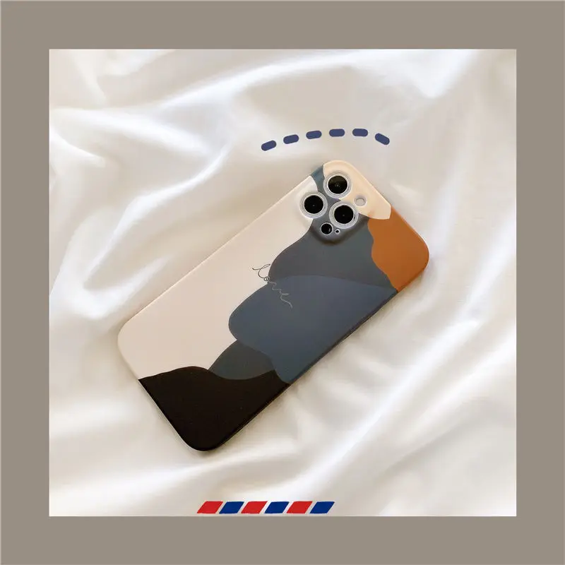 Lens Protection Phone Case for iPhone12 12 pro max 12mini 7 8plus X Xsmax Xr 11 Morandi Art Contrast Frosted Mobile Phone Shell
Lens Protection Phone Case for iPhone12 12 pro max 12mini 7 8plus X Xsmax Xr 11 Morandi Art Contrast Frosted Mobile Phone Shell
