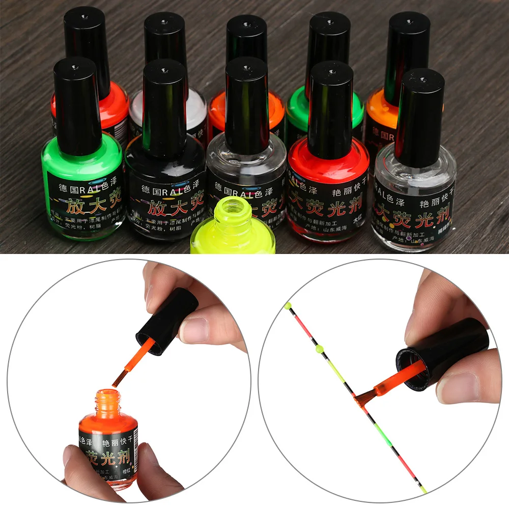 1PC Fluorescent Oil Fluorescent Paint Tail Painting Indicator Visualable Buoy Tail DIY Craft Fishing Floats Tackle Accessories
1PC Fluorescent Oil Fluorescent Paint Tail Painting Indicator Visualable Buoy Tail DIY Craft Fishing Floats Tackle Accessories